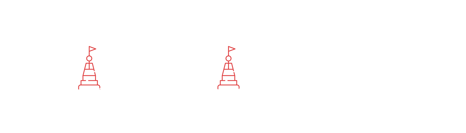 Illustration Boje & Papierschiff