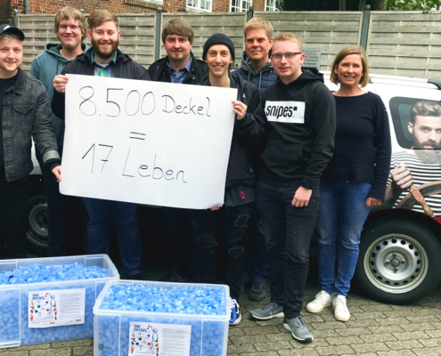 8.500 Deckel = 17 Leben