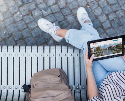 Website für die Stadt Tönning