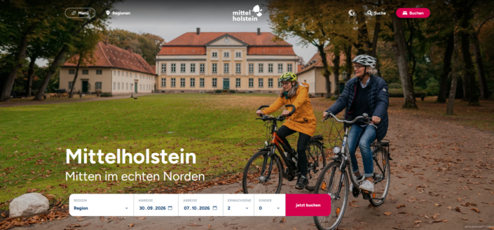 Mittelholstein nach dem Facelift Startseite von Mittelholstein.de